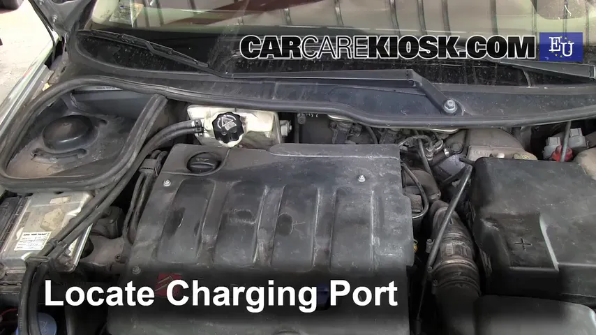 2004 Peugeot 206 XS 2.0L 4 Cyl. Turbo Diesel Air Conditioner Recharge Freon